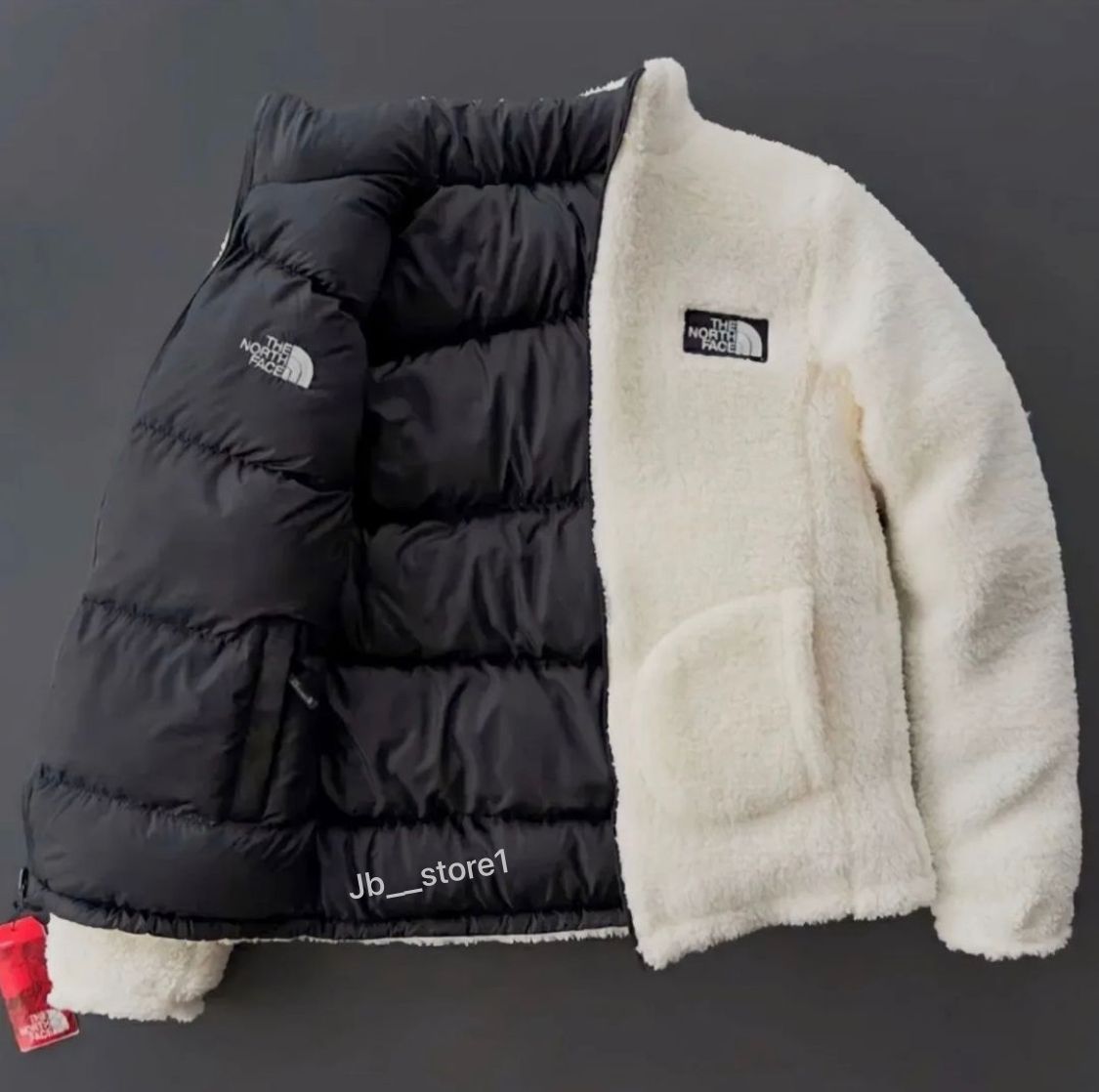 BLACK 2 FACES THE NORTH FACE JACKET