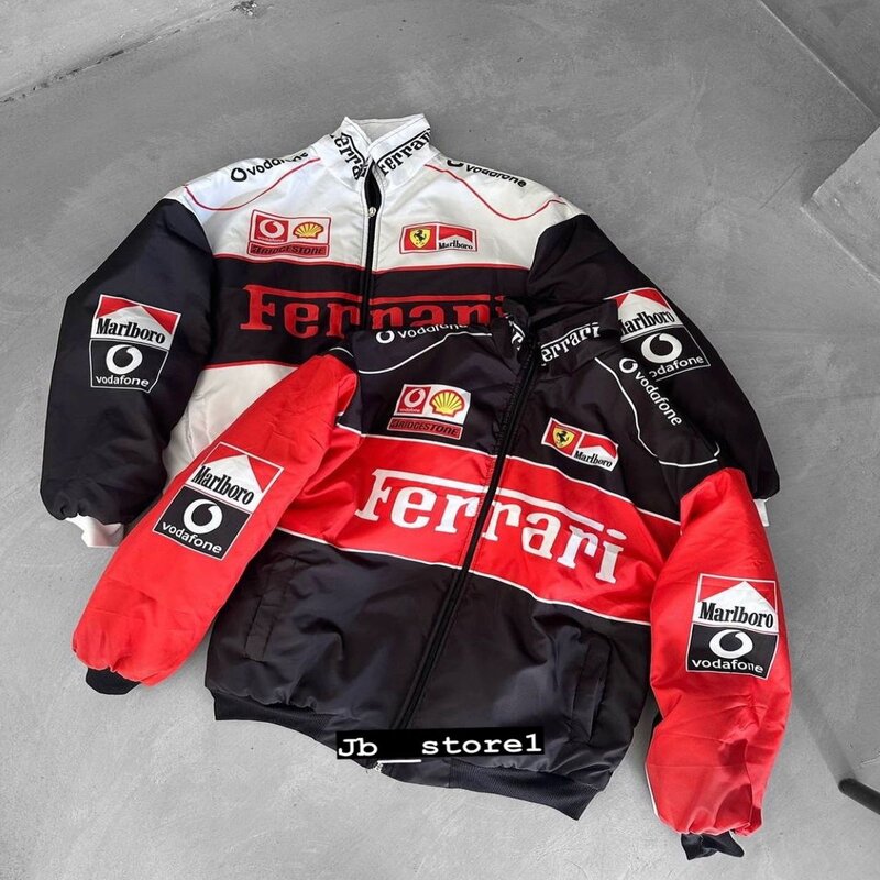 BOMBER FERRARI RACING JACKETS